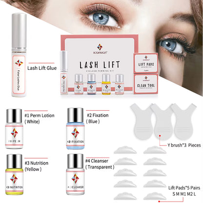 Dropshipping Lash Lift Kit Eyelash Enhancer Eyelash Perm Eyelash Lifting Set Curl Lash Eye Makeup Tool Beauty Salon Home Use