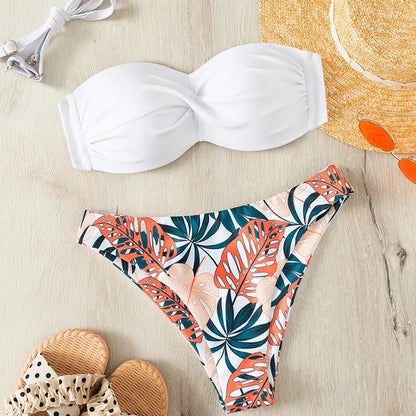 Summer Sexy Bikinis Female Swimsuits Women's Swimwear Push Up Swim Wear Bathing Suits Brazilian Bikini Set Beachwear Pool Bather