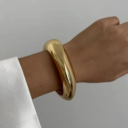 Dolly Cuff Bangles Gold & Silver