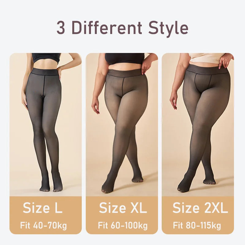 Women's Thick Thermal Tights