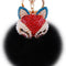 Boseen Genuine Rabbit Fur Ball Pom Pom Keychain